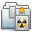 Burnable Folder Alt Graphite Stripe Icon 32x32 png